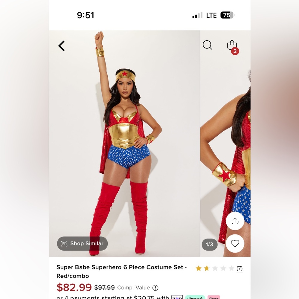 Halloween costume